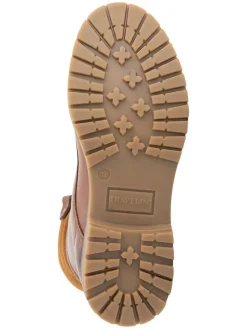 Leder-Boots in Hellbraun