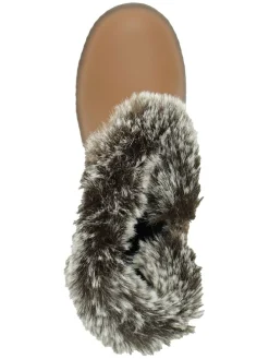 Leder-Boots in Hellbraun