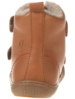 Leder-Boots in Hellbraun