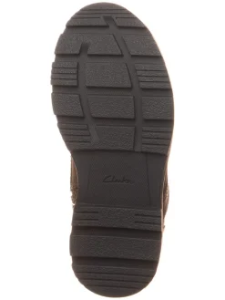 Leder-Boots in Khaki