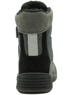 Leder-Boots in Khaki