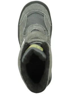 Leder-Boots in Khaki