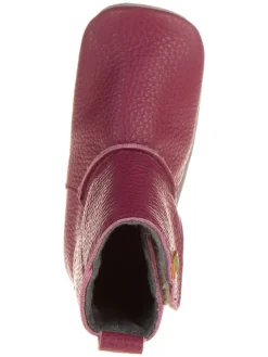 Leder-Boots in Pink