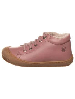 Leder-Boots in Rosa