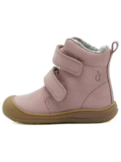 Leder-Boots in Rosa