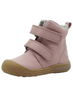 Leder-Boots in Rosa