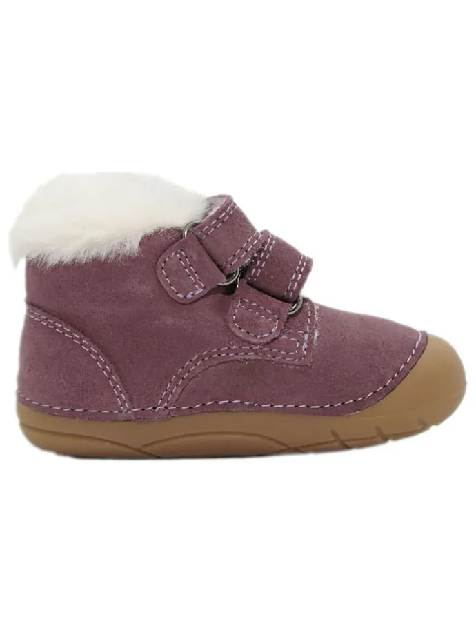 Leder-Boots in Rosa