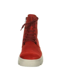 Leder-Boots in Rot