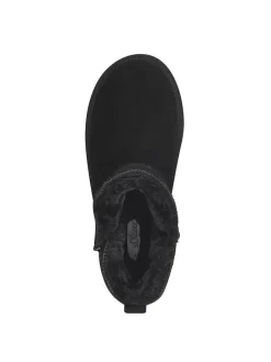 Leder-Boots in Schwarz