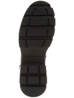 Leder-Boots in Schwarz