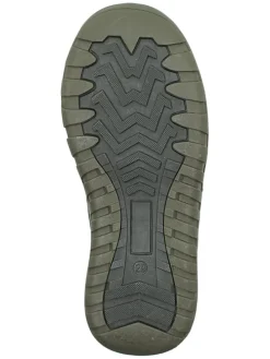 Leder-Boots in Schwarz