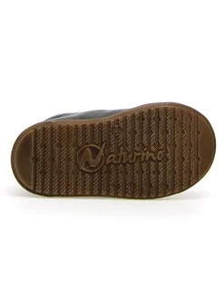 Leder-Boots in Schwarz