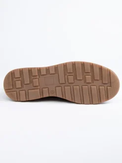 Leder-Boots in Schwarz