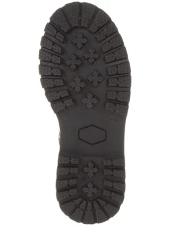 Leder-Boots in Silber