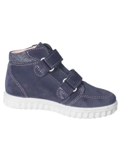 Leder-Boots "Jolina S" in Dunkelblau