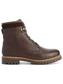 Leder-Boots "Karhamn" in Braun