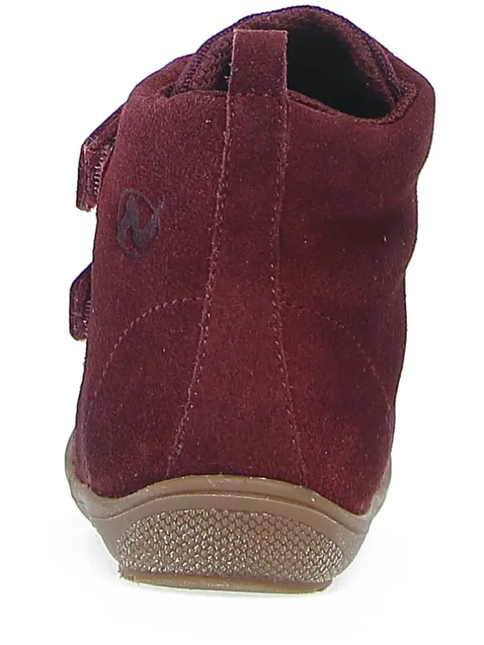 Leder-Boots "Kleus" in Bordeaux