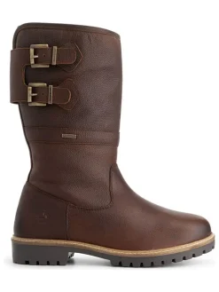Leder-Boots "Klondike" in Braun