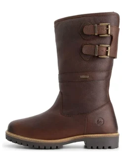 Leder-Boots "Klondike" in Braun