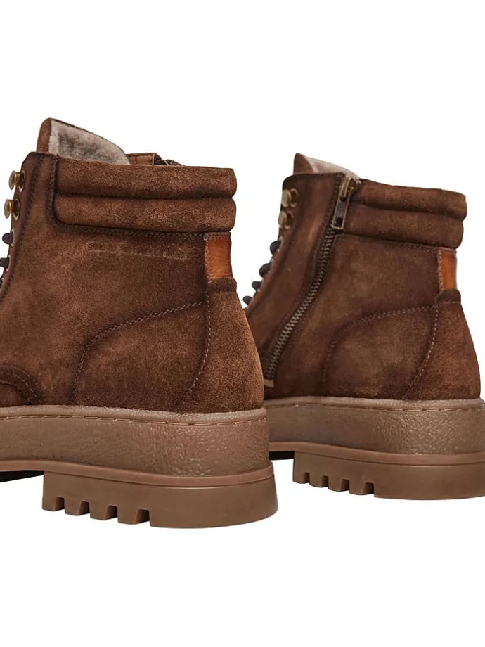Leder-Boots "Lincoln Nature" in Braun