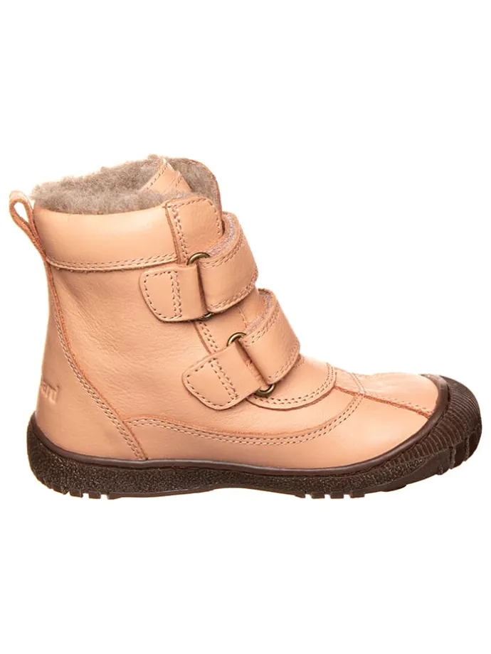 Leder-Boots "Magnus" in Rosa