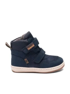 Leder-Boots "Matty" in Dunkelblau