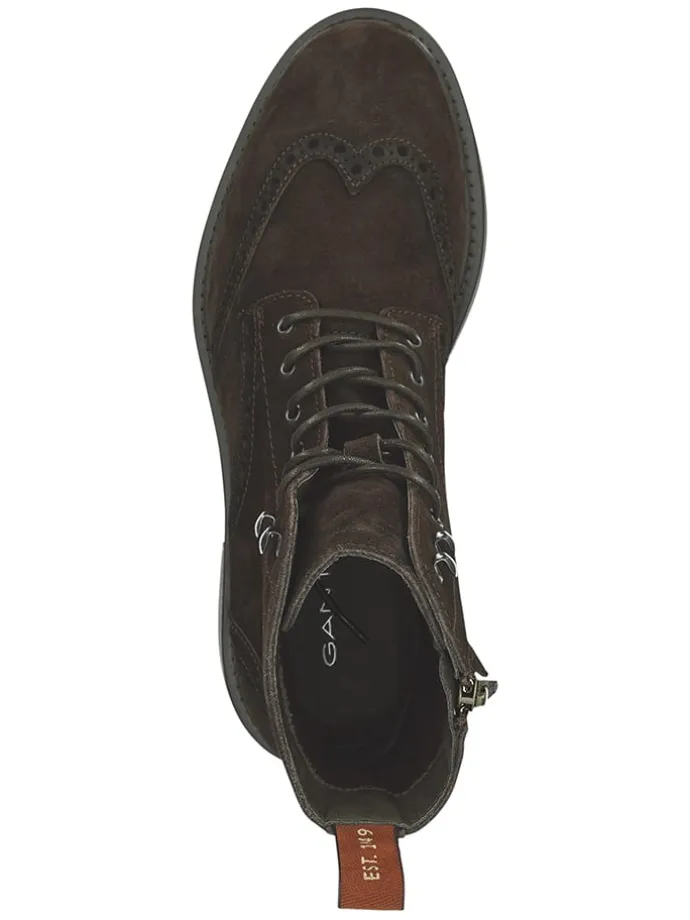 Leder-Boots "Millbro" in Braun