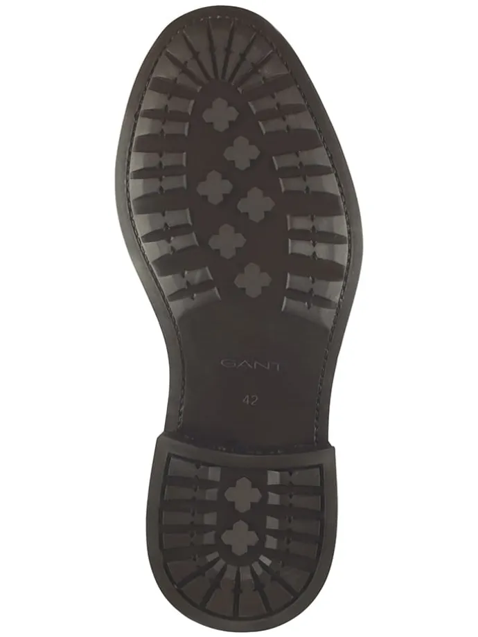 Leder-Boots "Millbro" in Braun