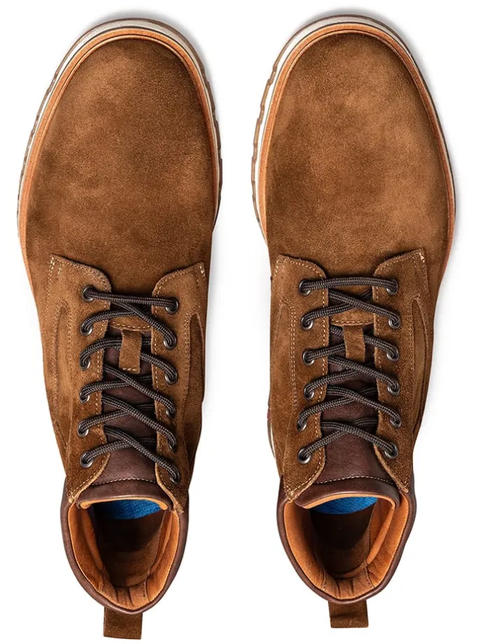 Leder-Boots "Murphy" in Hellbraun