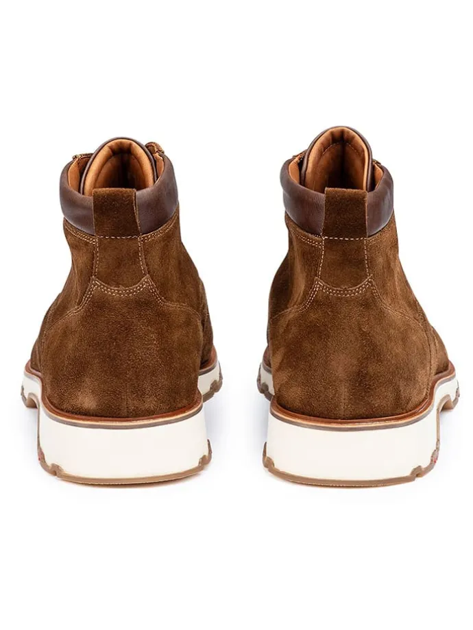 Leder-Boots "Murphy" in Hellbraun