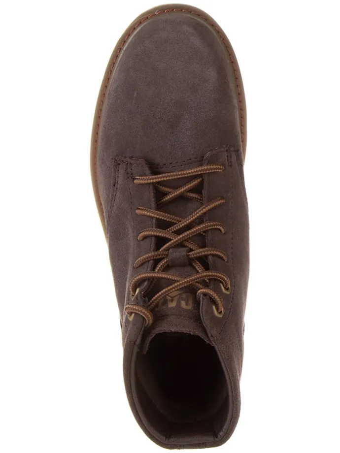 Leder-Boots "Narrate" in Dunkelbraun