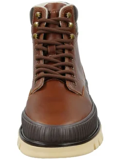 Leder-Boots "Nebrada" in Hellbraun