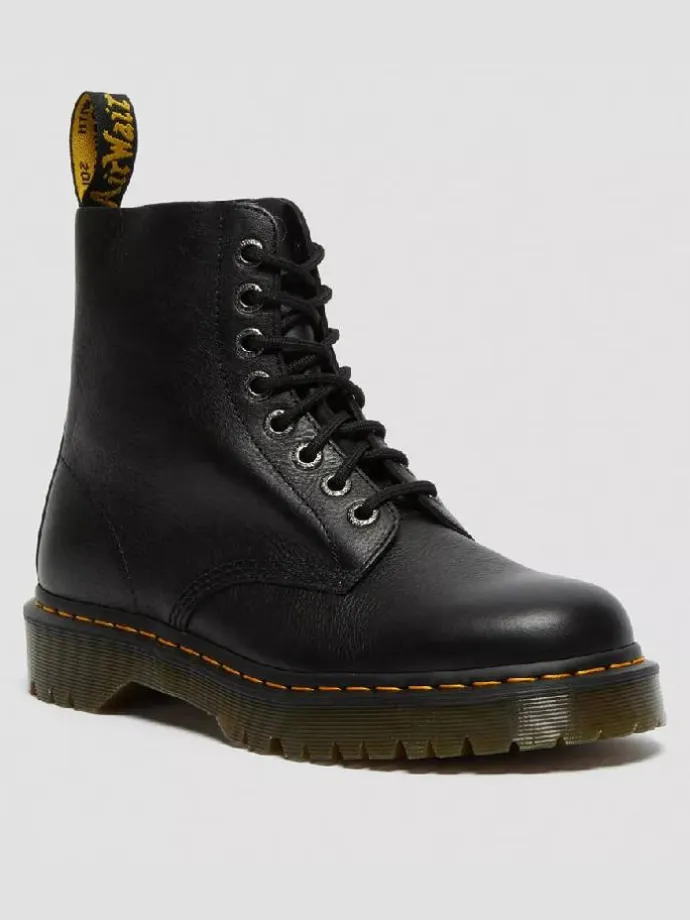 Leder-Boots "Pascal Bex" in Schwarz