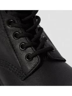 Leder-Boots "Pascal Mono" in Schwarz