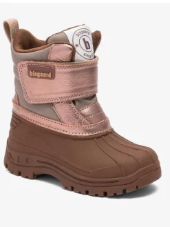 Leder-Boots "Pixie" in Rosa