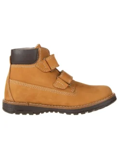 Leder-Boots "Play Casual" in Hellbraun