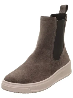 Leder-Boots "Rejoise" in Anthrazit