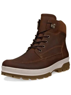 Leder-Boots "Rugged Track" in Hellbraun