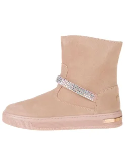 Leder-Boots "Stylisch" in Rosa