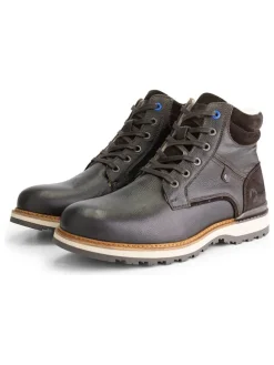 Leder-Boots "Sundby" in Braun