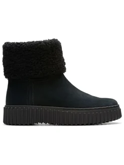 Leder-Boots "Torhill Turn" in Schwarz