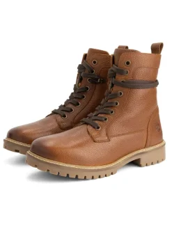 Leder-Boots "Trongsberg" in Hellbraun