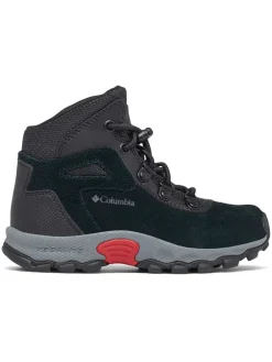 Leder-Boots "Youth Newton Ridge Amped" in Schwarz/ Rot