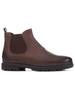 Leder-Chelsea-Boots "Andalo" in Braun