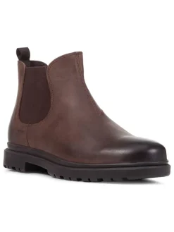 Leder-Chelsea-Boots "Andalo" in Braun
