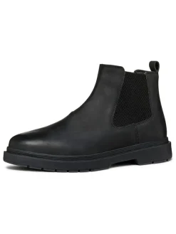Leder-Chelsea-Boots "Calaita" in Schwarz