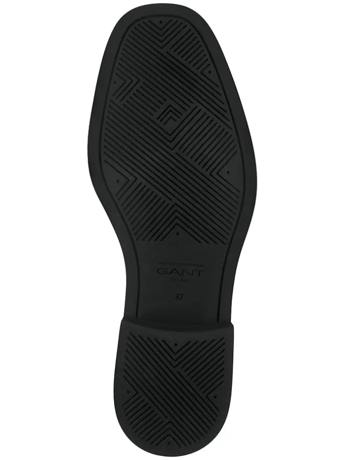 Leder-Chelsea-Boots "Fayy" in Braun