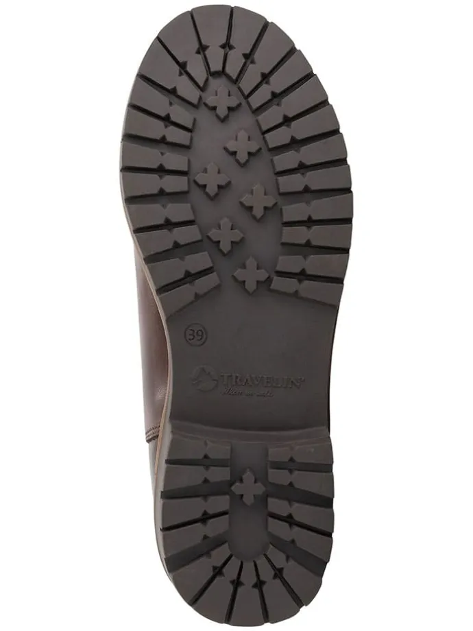 Leder-Chelsea-Boots in Braun