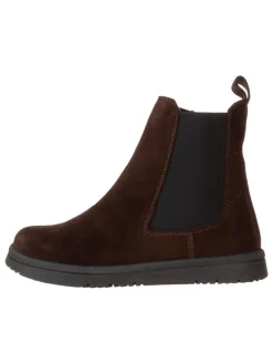 Leder-Chelsea-Boots in Braun