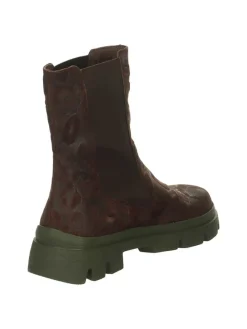 Leder-Chelsea-Boots in Braun